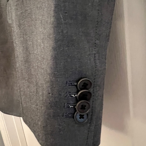 Banana Republic Modern Slim Fit Cotton Blazer - Picture 3 of 4